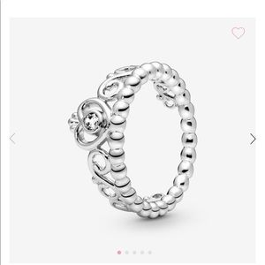 Pandora princess tiara ring